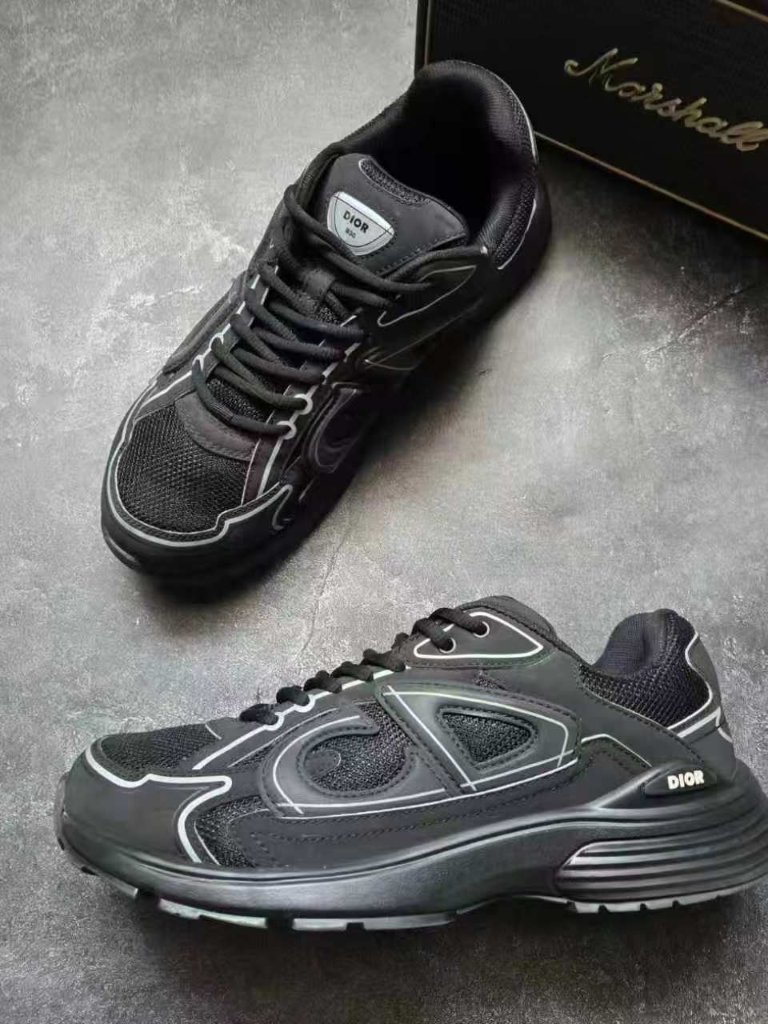 Dior Men’s Black B30 Sneakers Size 41